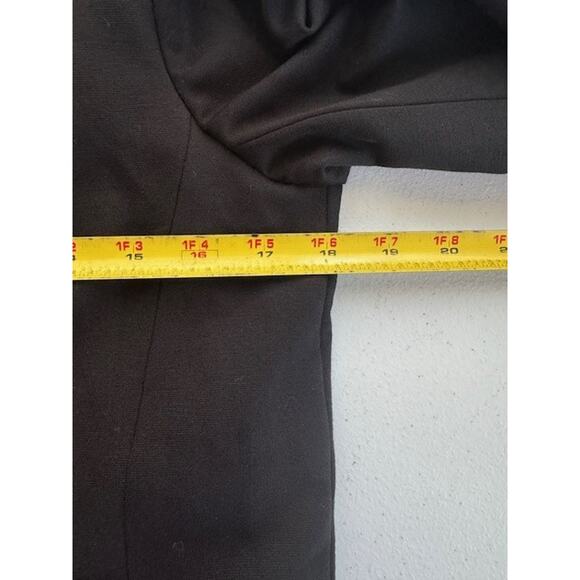 Amanda + Chelsea Blazer Womens Medium Black Stretch Suit Jacket Work Career NWT - Picture 5 of 10